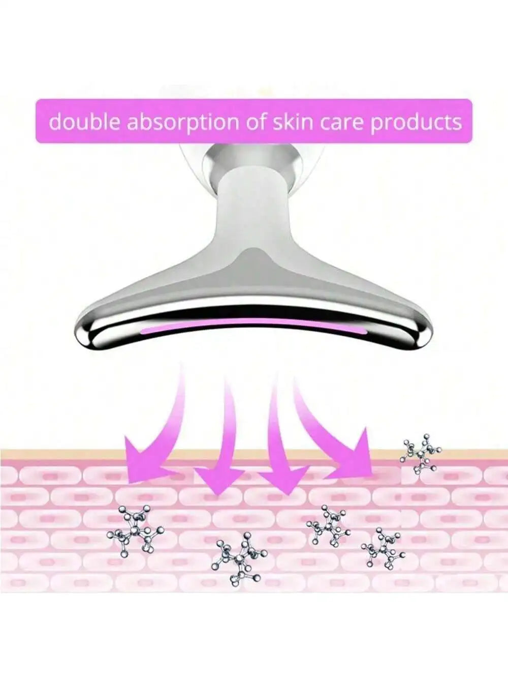 Aurélie Glow LumiSculpt — Microcurrent Face & Neck Lifting Device