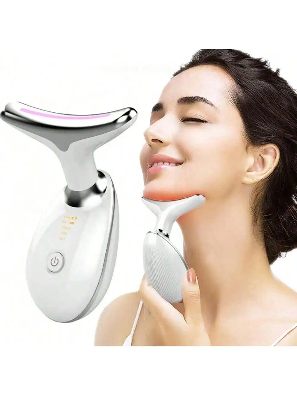 Aurélie Glow LumiSculpt — Microcurrent Face & Neck Lifting Device